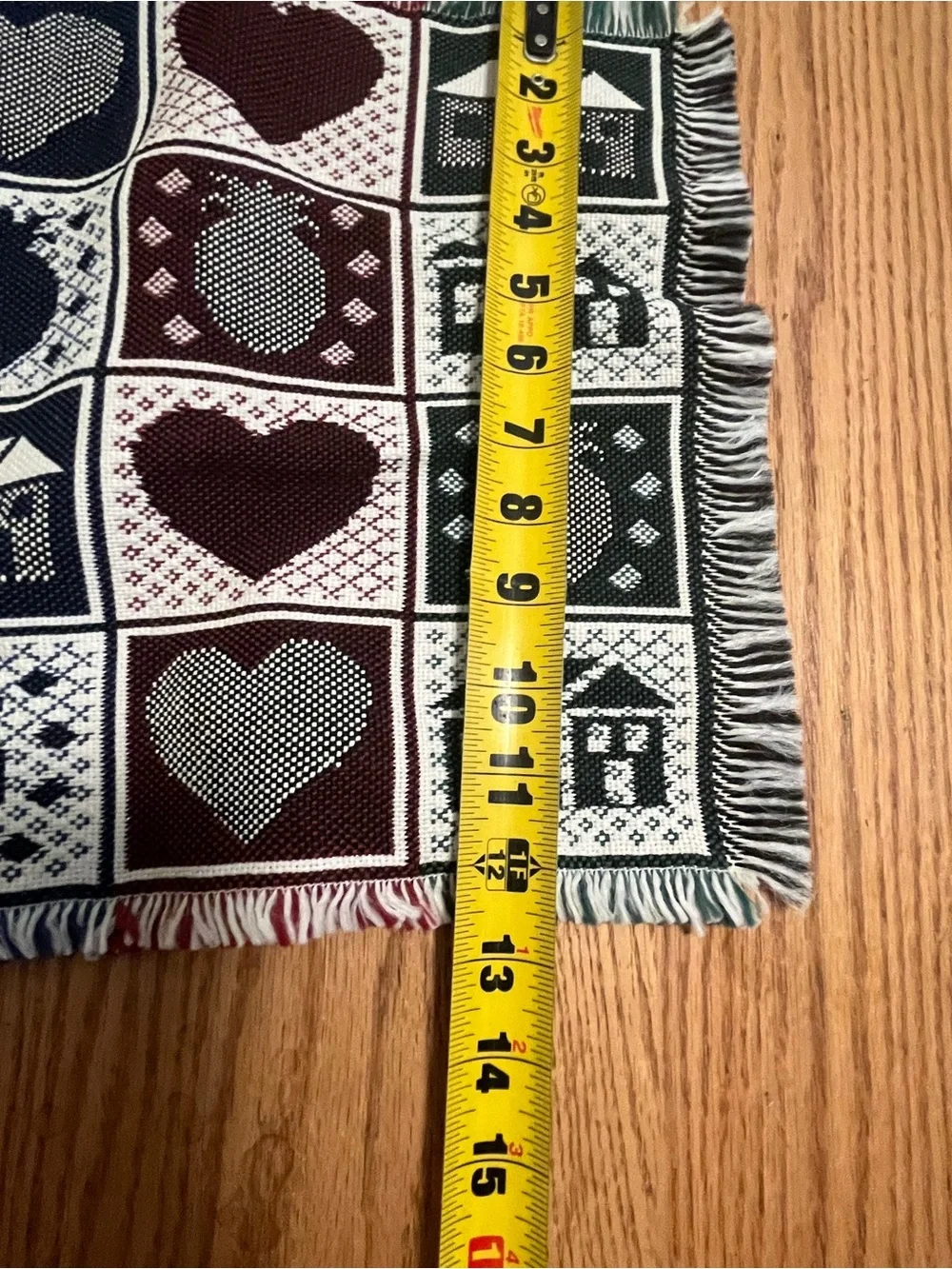 Vintage 2 pc. Set Large-Size Placemats Home Is Where Your Heart Is- Cottagecore